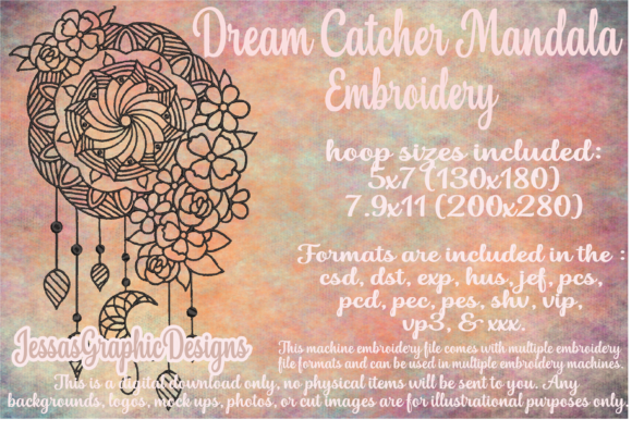 Dream Catcher Mandala Embroidery Review