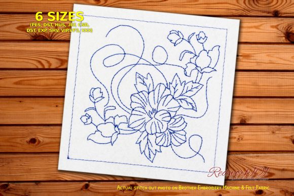 Fresh Spring Flowers Bluework Review