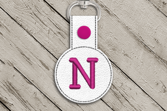 Review: Letter N ITH Round Key Fob Applique