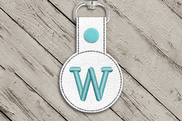 Review: Letter W ITH Round Key Fob Applique