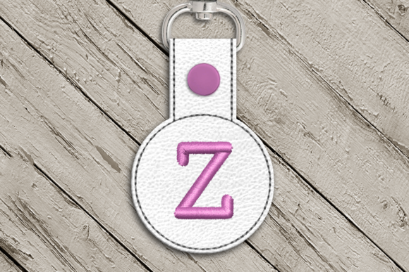 Review: Letter Z ITH Round Key Fob Applique