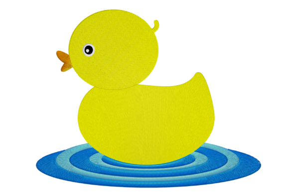 Rubber Ducky: A Charming Addition for Seasonal Embroidery