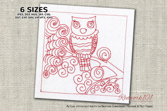 Spooky Owl Embroidery Design Review